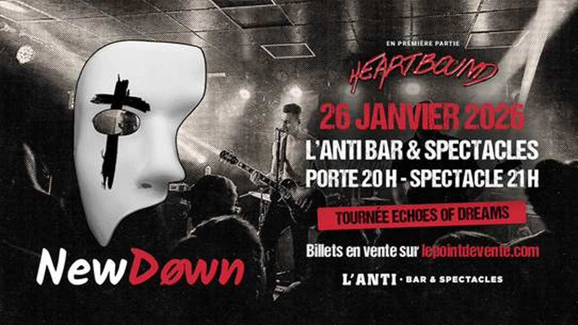 NewDown tournée Echoes Of Dreams