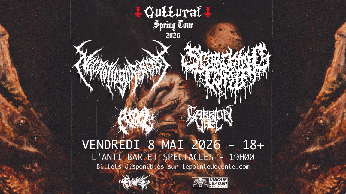 NECROTICGOREBEAST avec SCORCHING TOMB, ATOLL et CARRION VAEL