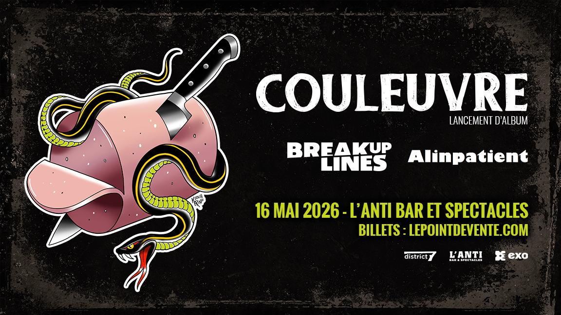 COULEUVRE (Lancement d’album)