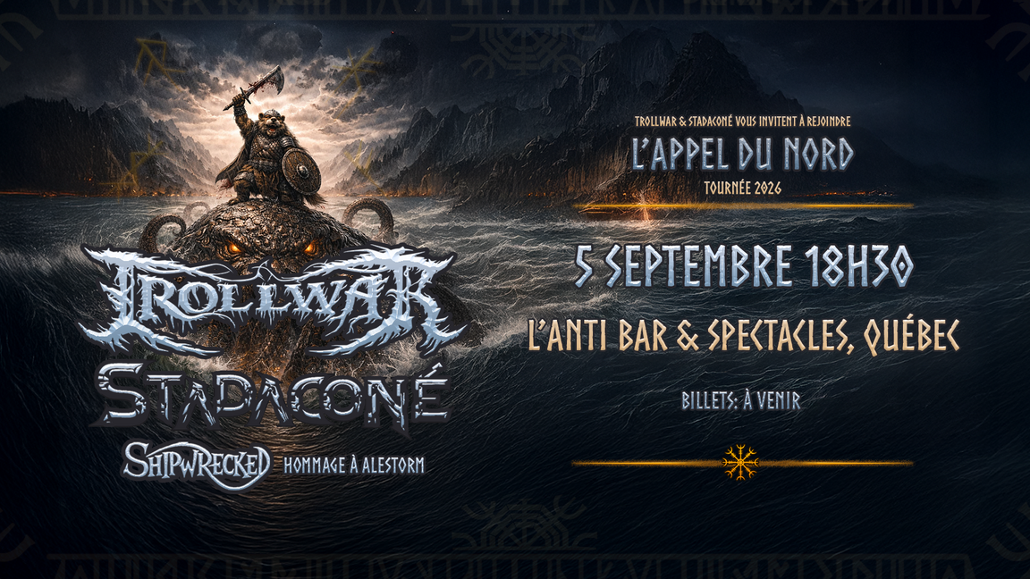 Trollwar, Stadaconé, Shipwreck (Hommage à Alestorm)