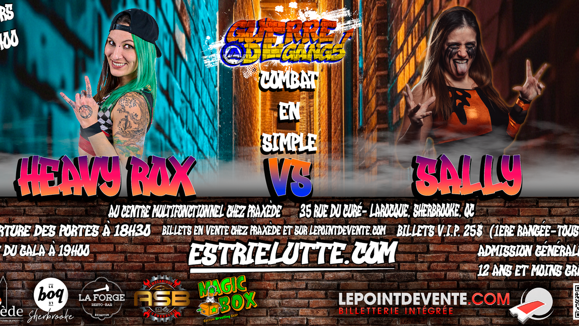 Gala de lutte "Guerre de gangs"