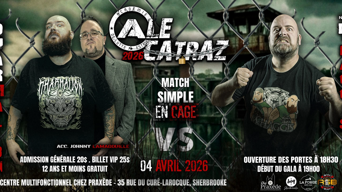 Gala de lutte "ALE-CATRAZ"