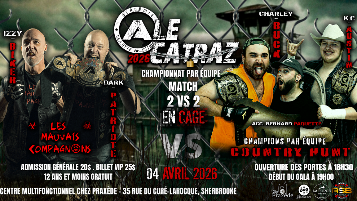 Gala de lutte "ALE-CATRAZ"