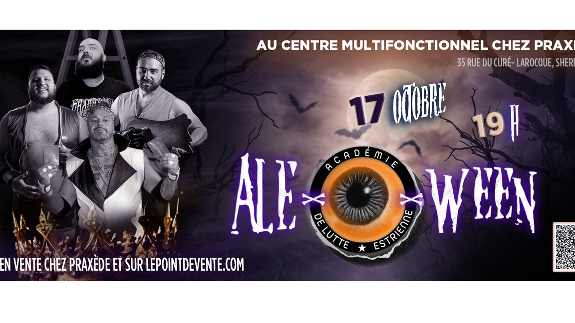 Gala de lutte "ALE-O-WEEN"