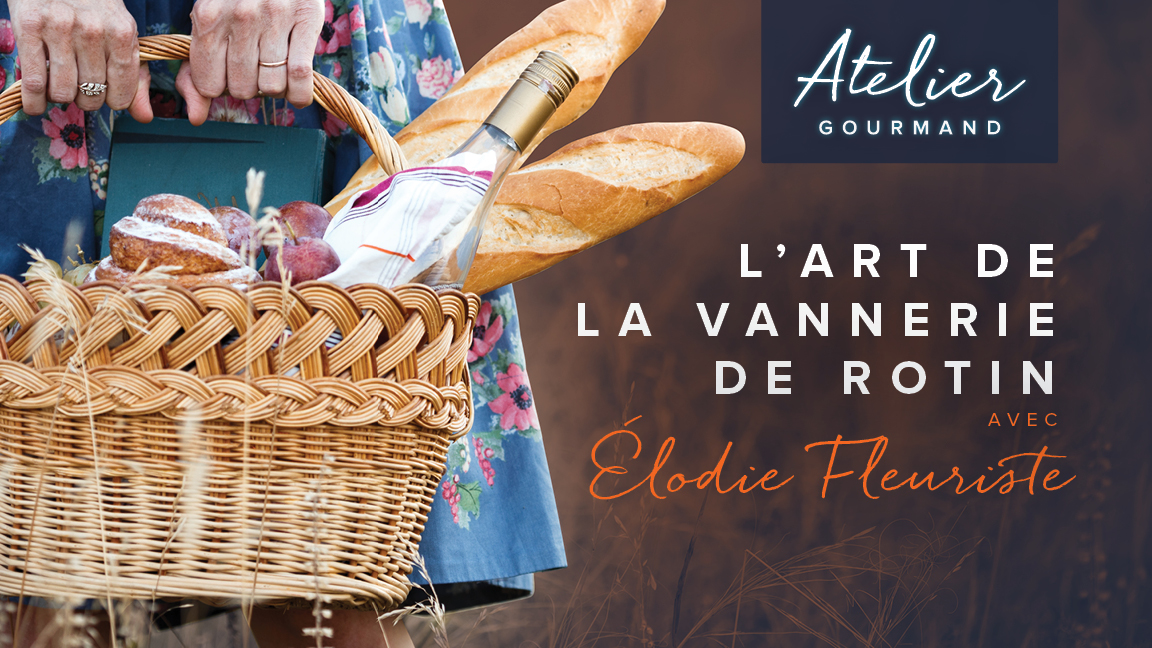 L'art de la vannerie de rotin par Elodie Fleuriste