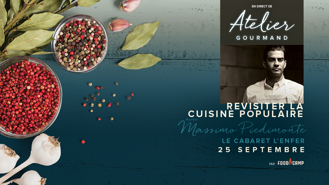 Revisiter la cuisine populaire avec Massimo Piedimonte