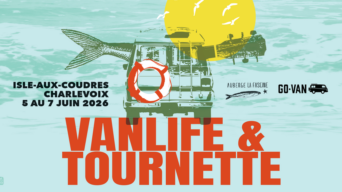 Affiche du rassemblement Vanlife et Tournette à l'Auberge La Fascine, Saint-Bernard-sur-Mer
