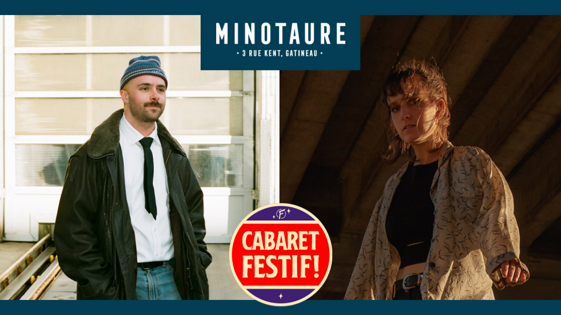 Étienne Dufresne et Charlotte Brousseau au Minotaure