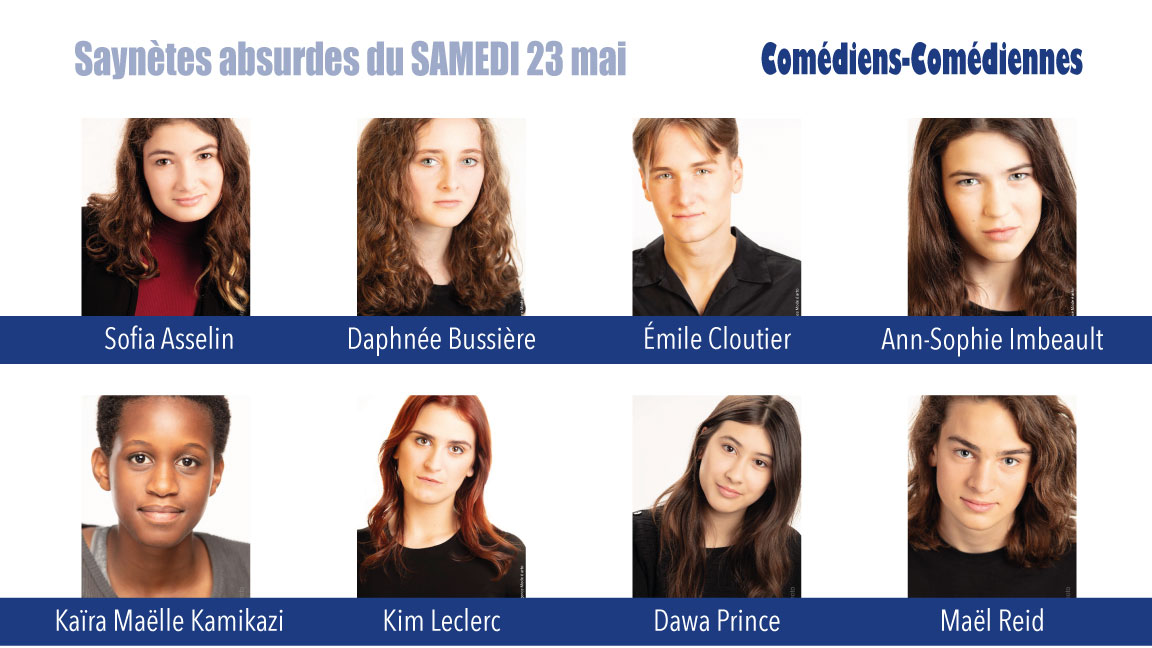 Saynètes Absurdes - 23 mai 2026