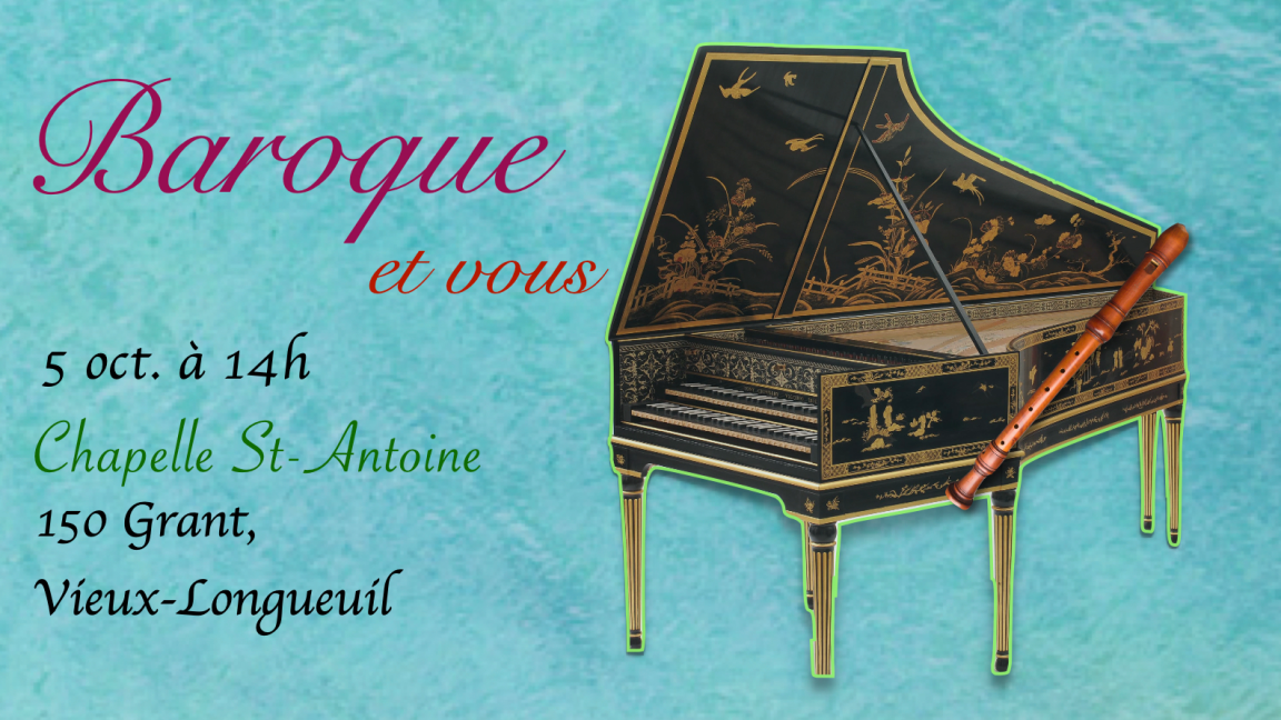Bruno Cognyl-Fournier, flûte. Pierre Lavigne, clavecin.