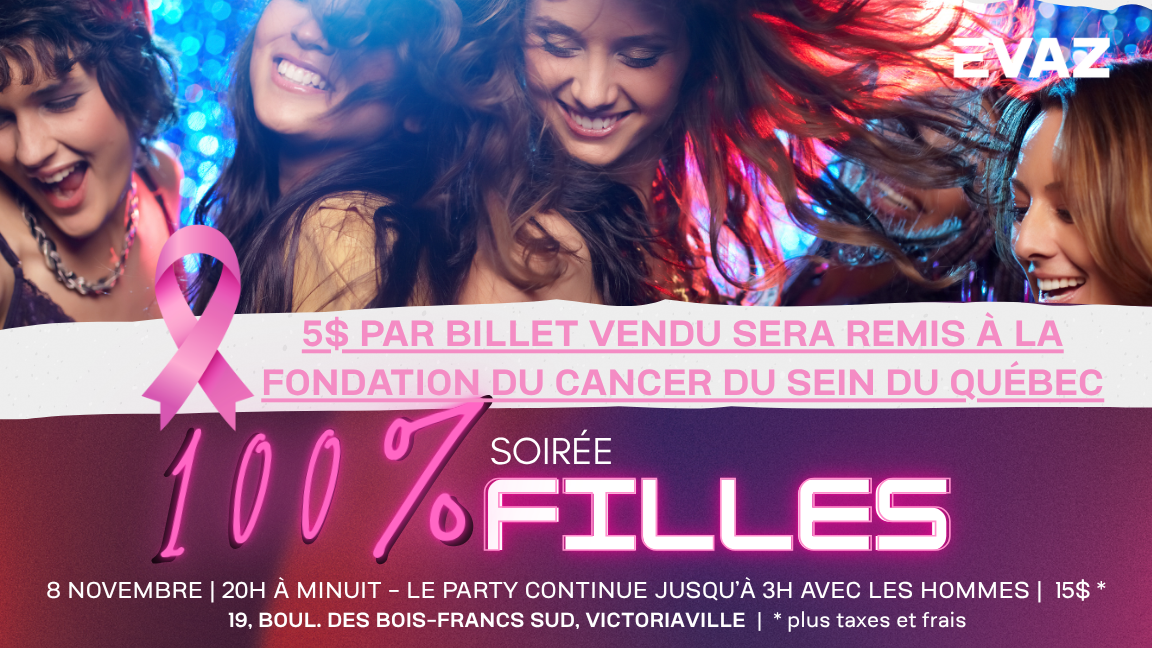 SOIRÉE 100% FILLES - 18+