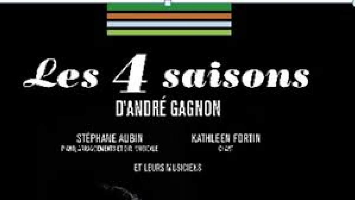 Les 4 saisons d’André Gagnon Symphonique