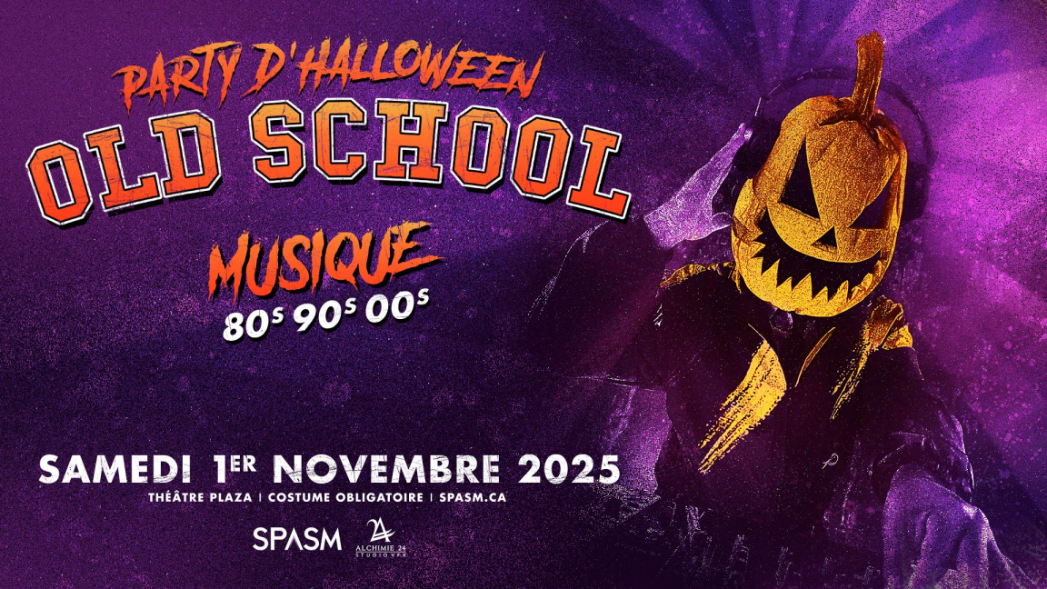 Party d'Halloween OLD SCHOOL - SPASM 2025