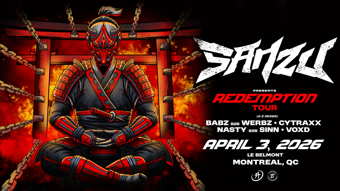 SANZU presents 'Redemption' Tour
