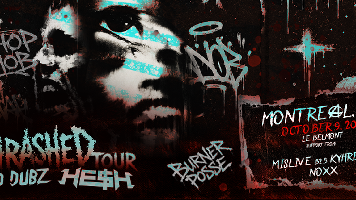 HE$H x CODD Dubz: THRASHED TOUR