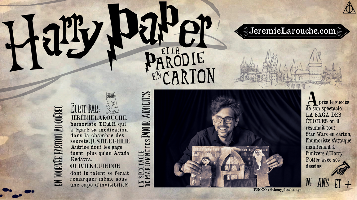 Harry Paper et la parodie en carton