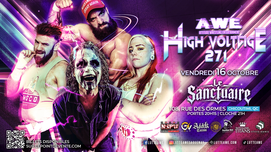 SPECTACLE DE LUTTE - HIGH VOLTAGE #271 - Pol Bran est en ville
