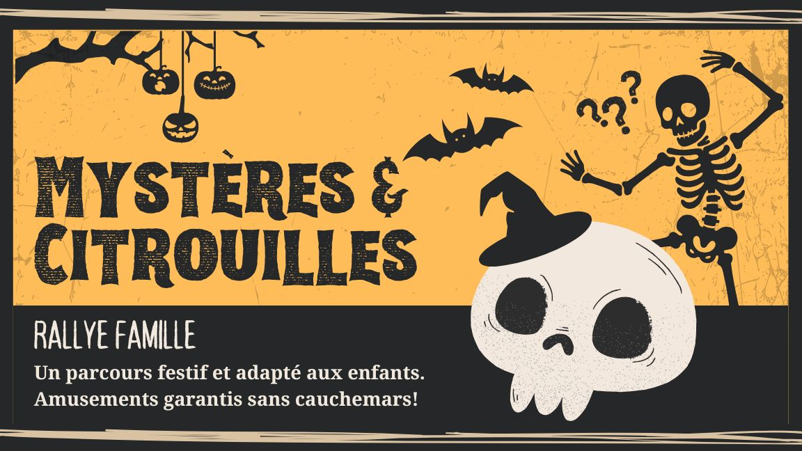Rallye piétonnier d'Halloween | Édition famille