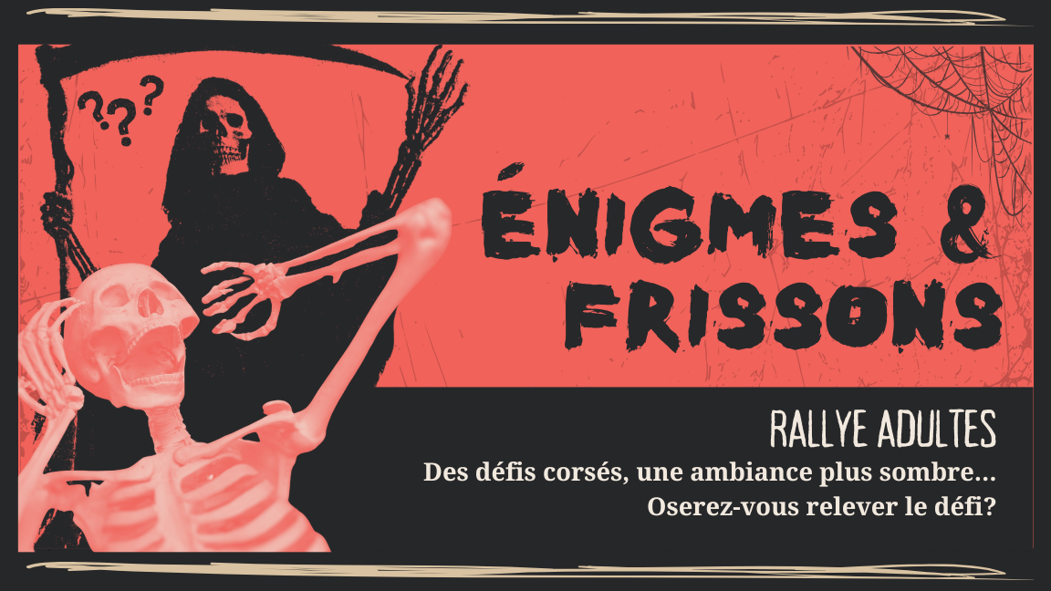 Rallye piétonnier d'Halloween - 13 ans et +