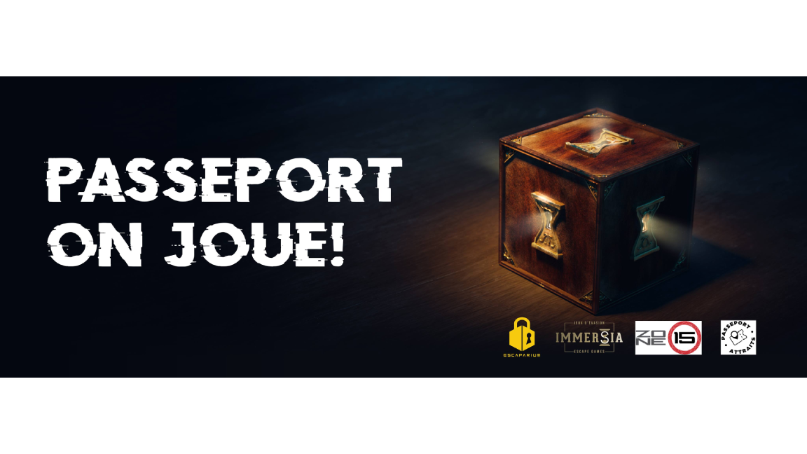 (40% de rabais) Passeport - On joue!