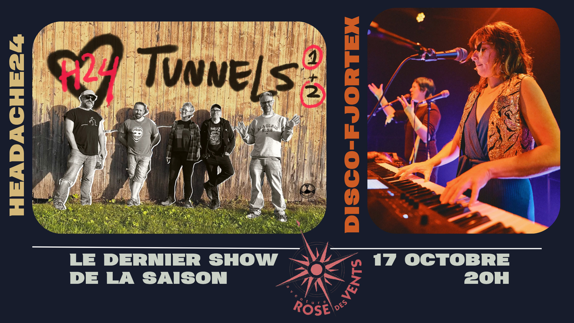 LE DERNIER SHOW DE LA SAISON: HEADACHE24 ET DISCO FJORTEX