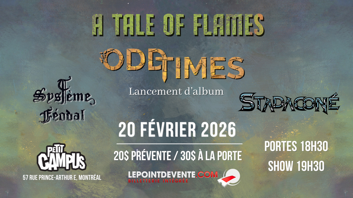Odd Times - lancement d'album