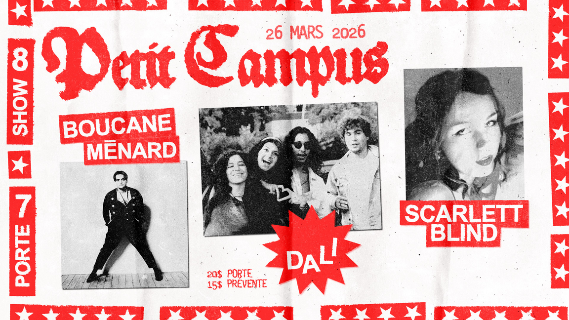 Dali x Scarlett Blind x Boucane Ménard