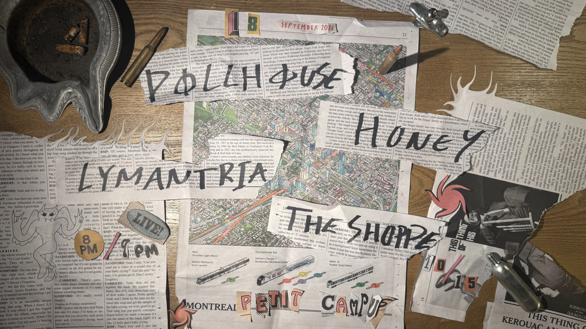 DØLLHØUSE + Honey + Lymantria + The Shoppe