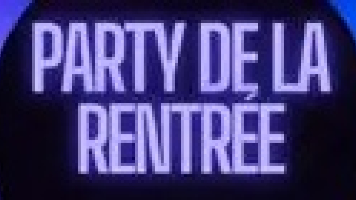 Party de la Rentrée