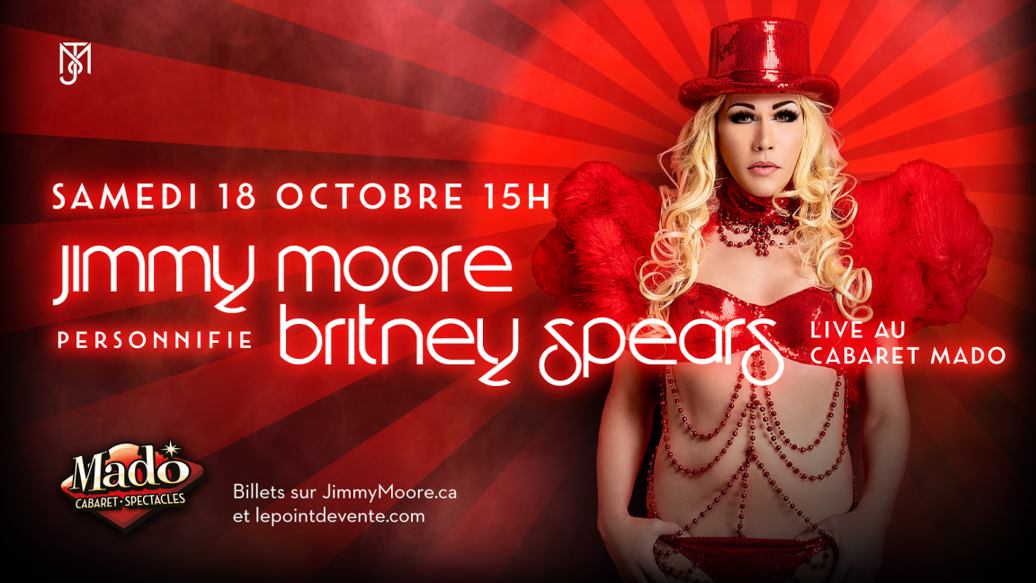 JIMMY MOORE personnifie Britney Spears