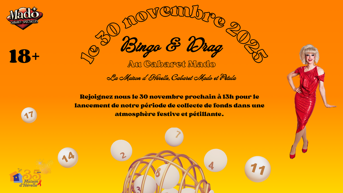 Bingo et drag pour la maison d'Hérelle