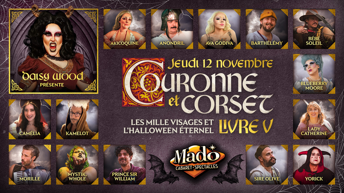 Couronne et corset: Livre 5: Les milles visages et l'halloween éternel!