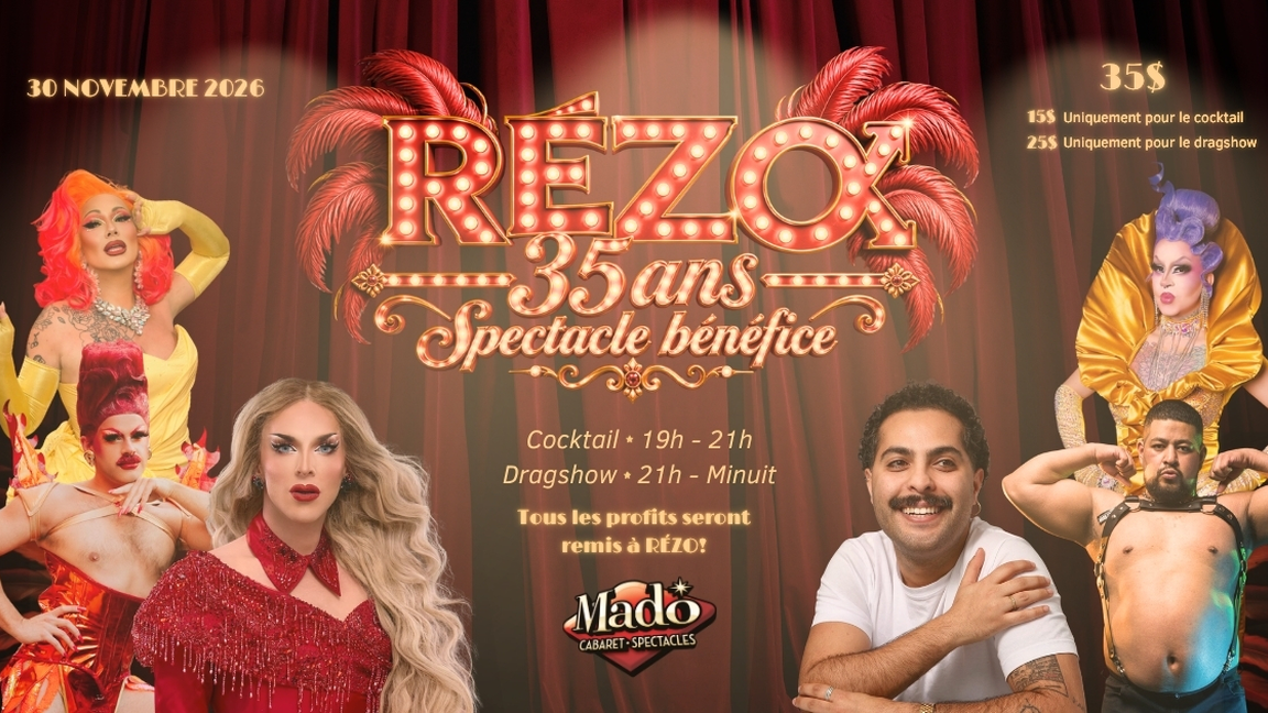 Rezo 35 ans billet valide pour le cocktail seulement