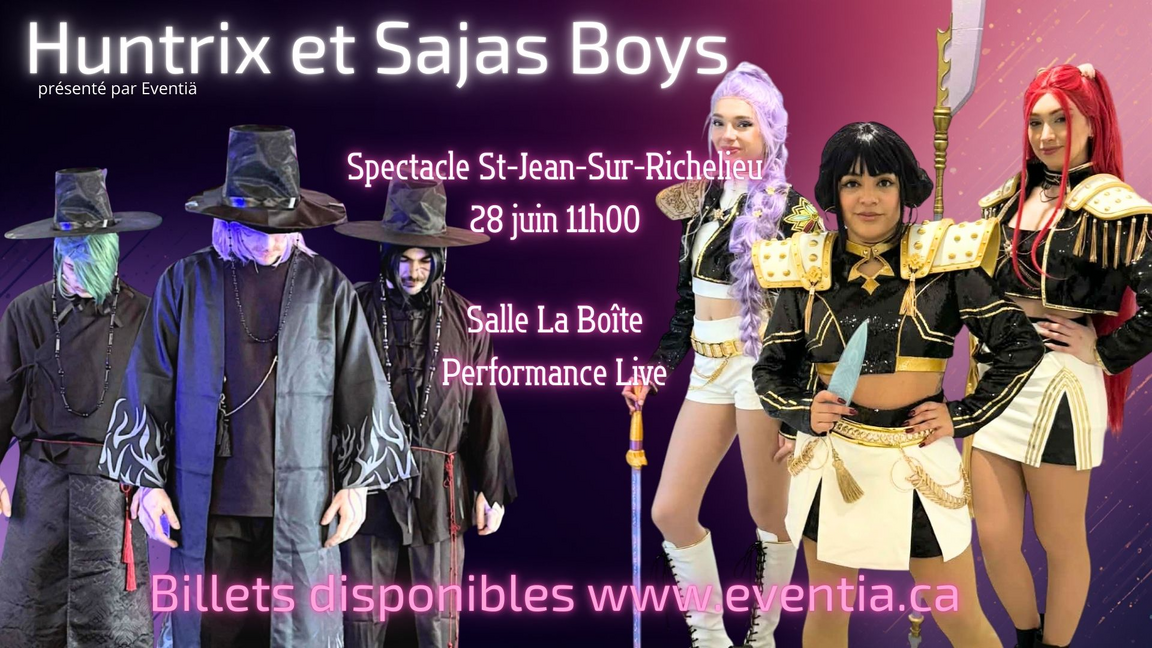 Huntrix et Sajas boys