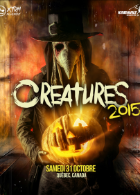 CREATURES 2015 : Le Rave de l'Halloween