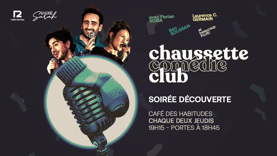 Chaussette Comédie Club