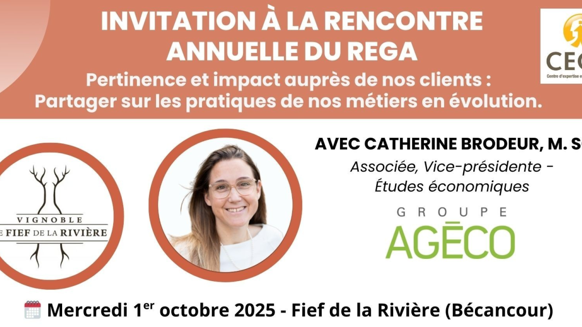 Rencontre annuelle du REGA - 2025