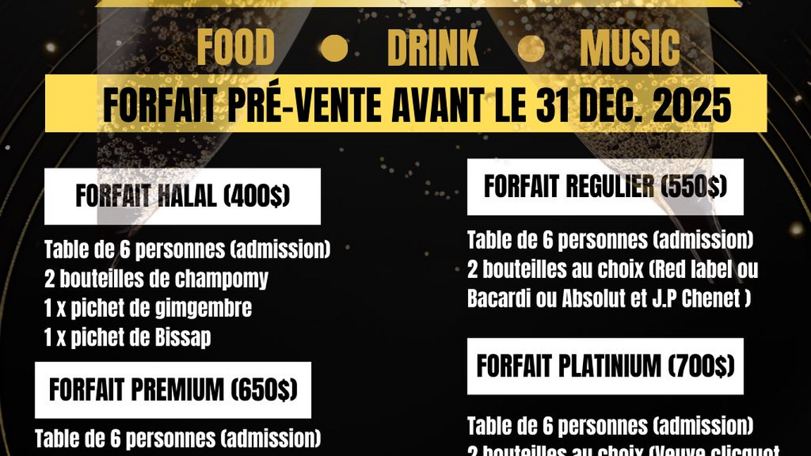 GALA PRESTIGE vs NEW YEAR'S EVE 2026