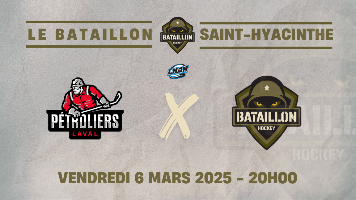 Le Bataillon x Les Pétroliers de Laval