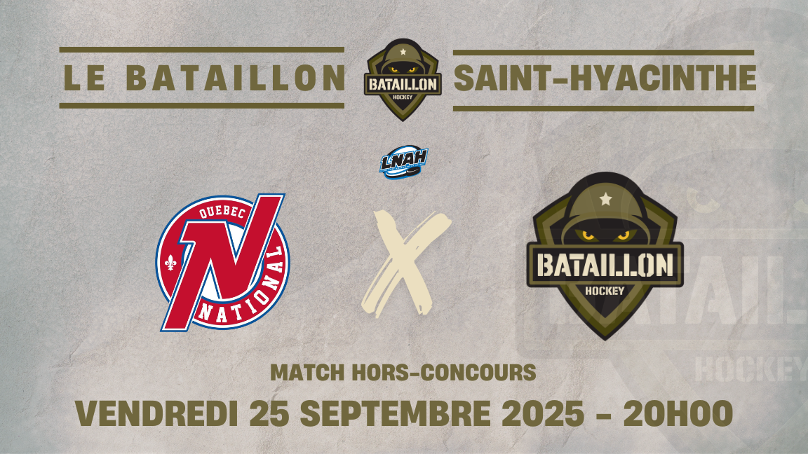 Match hors-concours - Le Bataillon X Le National