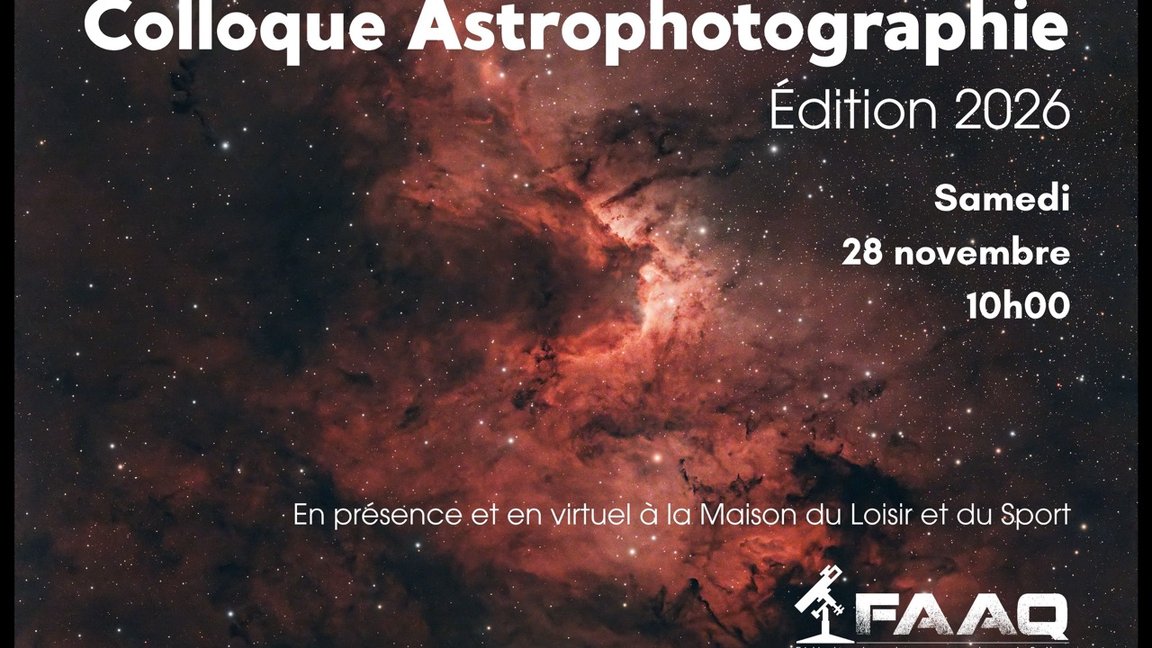 Colloque Astrophotographie 2026