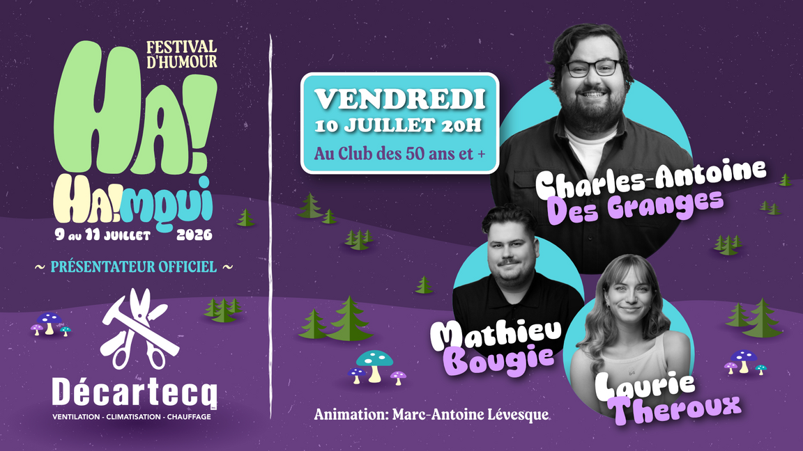 Festival Ha!Ha!mqui - Vendredi soir