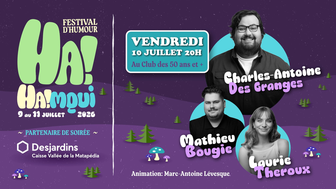 Festival Ha!Ha!mqui - Vendredi soir