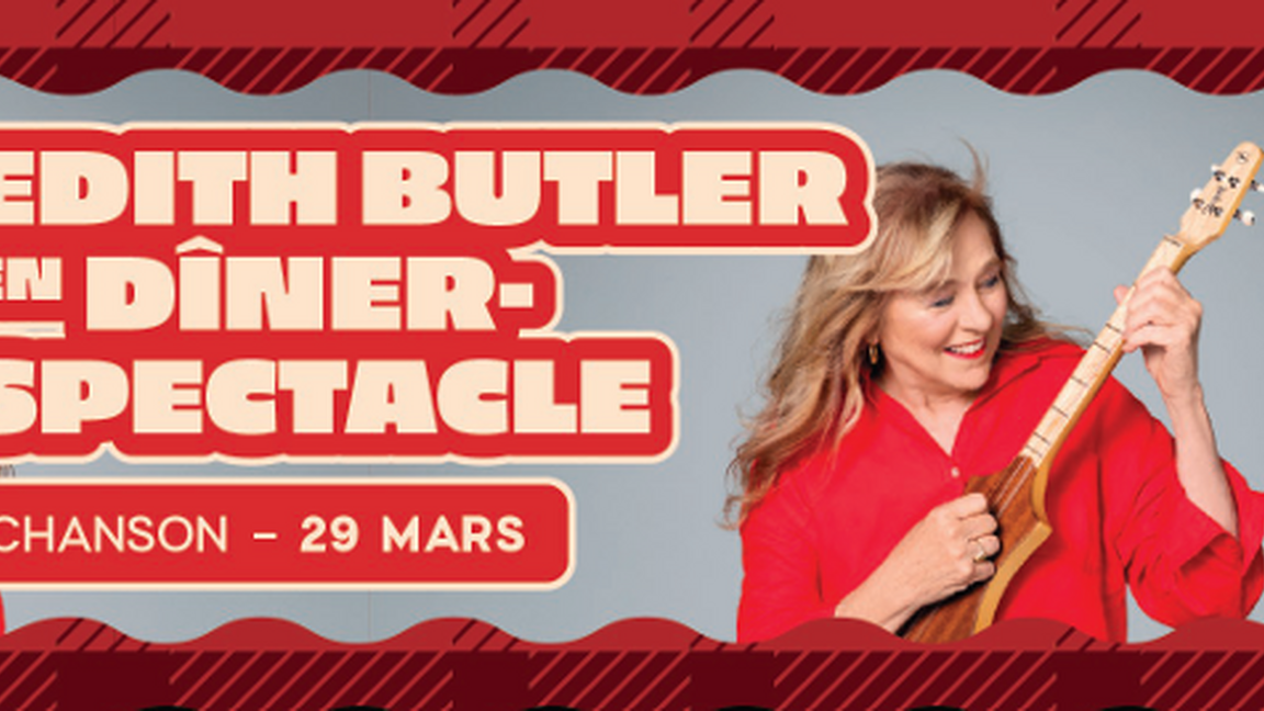 Diner spectacle Edith Butler