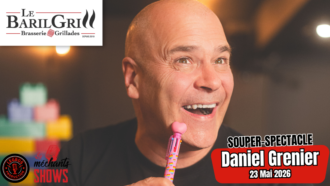 Souper-Spectacle avec Daniel Grenier