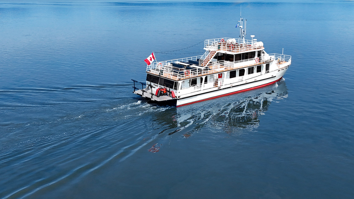 Cruise and guided tour of Grosse Île