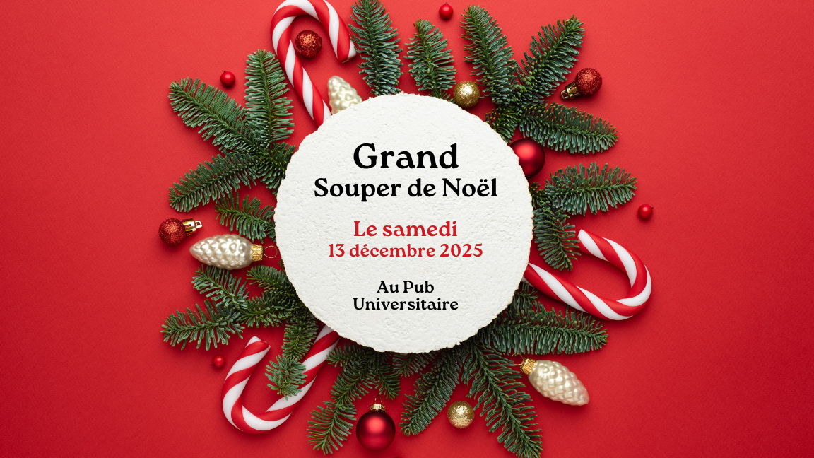 Grand Souper de Noël : Venez célébrer la magie des Fêtes!