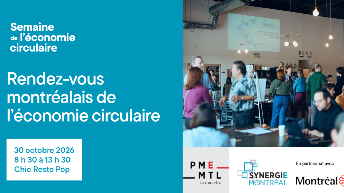 Rendez-vous montréalais de l'économie circulaire - Spécial 10e édition