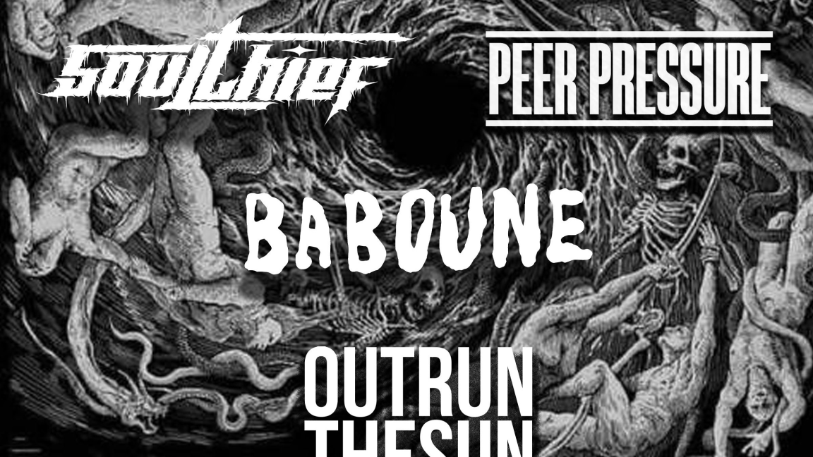 Lancement Album BLANK avec Soulthief / Peer Pressure / Baboune / Outrun The sun