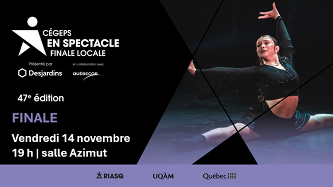 Cégep en Spectacle -FINALE LOCALE Vendredi 14 novembre